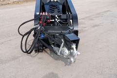TYPHON STOMP X1300 & STOMP 509 Swing Stump Grinder Mini Skid Steer Attachment