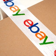 6 new Rolls of eBay-branded Packaging Packing Tape each is 2 inches W x 75yds L
