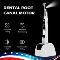 SANDENT LED Dental Endo Motor Root Canal Contra Angle Handpiece Reciprocating