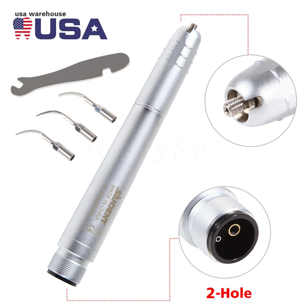 Dental Super Sonic Air Scaler Pieza de Mano Cavitron G1 G2 G4 Consejos 2Holes