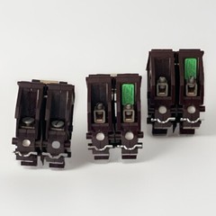 Wadsworth A220N 20 Amp 2 Pole 2P Type A METAL FOOT Circuit Breaker A220 WA220