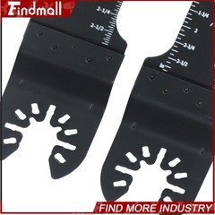 Findmall 10Pcs Extra Long Multitool Blades Japanese Tooth Oscillating Saw Blades