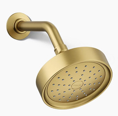 New Kohler Purist K-939-G-2MB 1.75 Katalyst Showerhead Brushed Moderne Brass A1