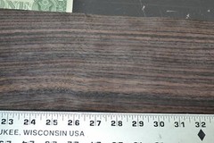 East Indian Rosewood Wood Veneer Sheet 5 x 47 inches 1/42nd I7619-6