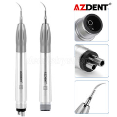 AZDENT Dental Super Sonic Air Scaler Handpiece G1 G2 G4 Tips 2/4Holes