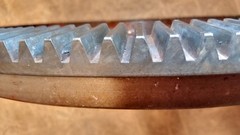 Used Marvel 8 Bandsaw Lower Wheel Assembly and Parts 8-1205 for 3/4″ Blade