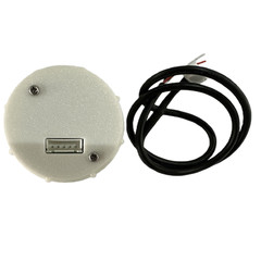 Universal Mechanical Hour Meter Gauge 2.00” Chrome Bezel 6V/12V/24V
