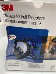 **NEW** 3M FF-401 reusable Full Face Respirator construction Riot Gas Mask SM