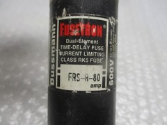 FUSETRON FRS-R-80 FUSE BLACK (AS PICTURED) NSNP