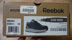 REEBOK Women’s 8W Guide Work RB354 Steel Toe Anti-Slip Sneakers/Shoes *Display