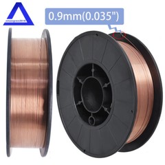 2 Pieces ER70S-6 0.035″ (0.9mm) 10-lbs Mild Steel MIG Welding Wire Roll New