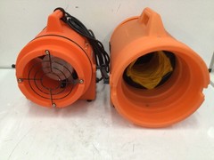 Allegro 9533-15 8″ Compaxial AC Plastic Blower with Canister & 15ft Duct