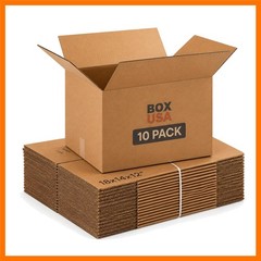 Moving Boxes Medium, 18″L x 14″W x 12″H 10-Pack | Corrugated Cardboard Box fo…