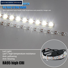 JUUPINE 24V Lamp Strip High Brightness LED Lights Kit for Bambu White