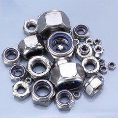 Fine Pitch Nyloc Nuts A2 Stainless Steel Fine Thread Nylon Lock Nuts M8 – M20