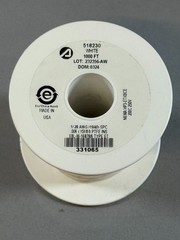 Alpha Wire 518230 Silver-Coated Copper Hook Up Wire MIL-W-M16878/6, 1000FT Spool