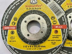 Kronenflex 13401 115x6x22.23mm 13300 rpm 3 Metals Grinding Wheel A 24 Supra.