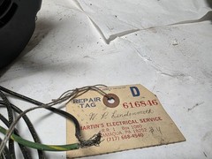 A.O. Smith C56A17A21, 1/4 hp 1725 rpm. Explosion Proof Motor 115-230 1ph 56 Fr.