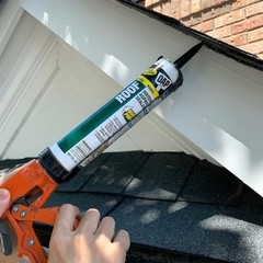 DAP Roof Sealant 10.1-oz Exterior and Specialty Black Paintable Sealant Caulk