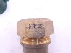 AY McDonald 5130-198 1-1/4″ CTS x 1-1/4″ MNPT Brass Adapter Lead Free