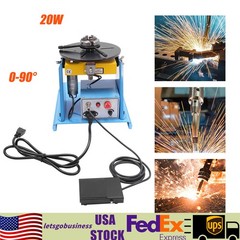 10KG Rotary Welding Positioner Turntable Table Welding Position 0-90° 1-12rpm