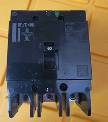 Eaton GHB3060 Circuit Breaker 60A 3 Pole 277/480VAC