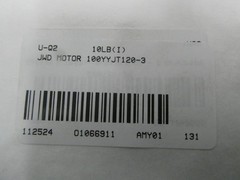 Jwd Motor 100YYJT120-3 Gearmotor 1300rpm 240v-ac