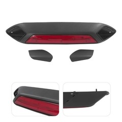 LED 3rd Brake Light 2018-2019 Ford Transit 150 250 350 350HD Red Lens Black