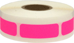 Rectangle Stickers | 0.5 x 1.5″ Inches Wide – 500 Pack | Pick One Color