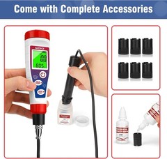 Digital Dissolved Oxygen Meter,Dissolved Oxygen Test Kit with 4.92 ft Probe C…