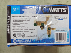 Watts 800M4-QT-FZ 3/4″ Pressure Vacuum Breaker Anti-Siphon Backflow Preventer