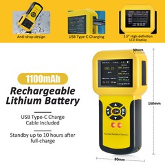 Nuclear Radiation Detector Radioactive Meter Geiger Counter Beta Gamma X-Ray US