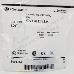 Caterpillar 111-1325 A switch Double Connection Contact Block