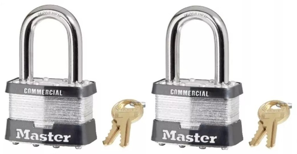 new Master Locks 5KALF 0313 set of 2 keyed alike