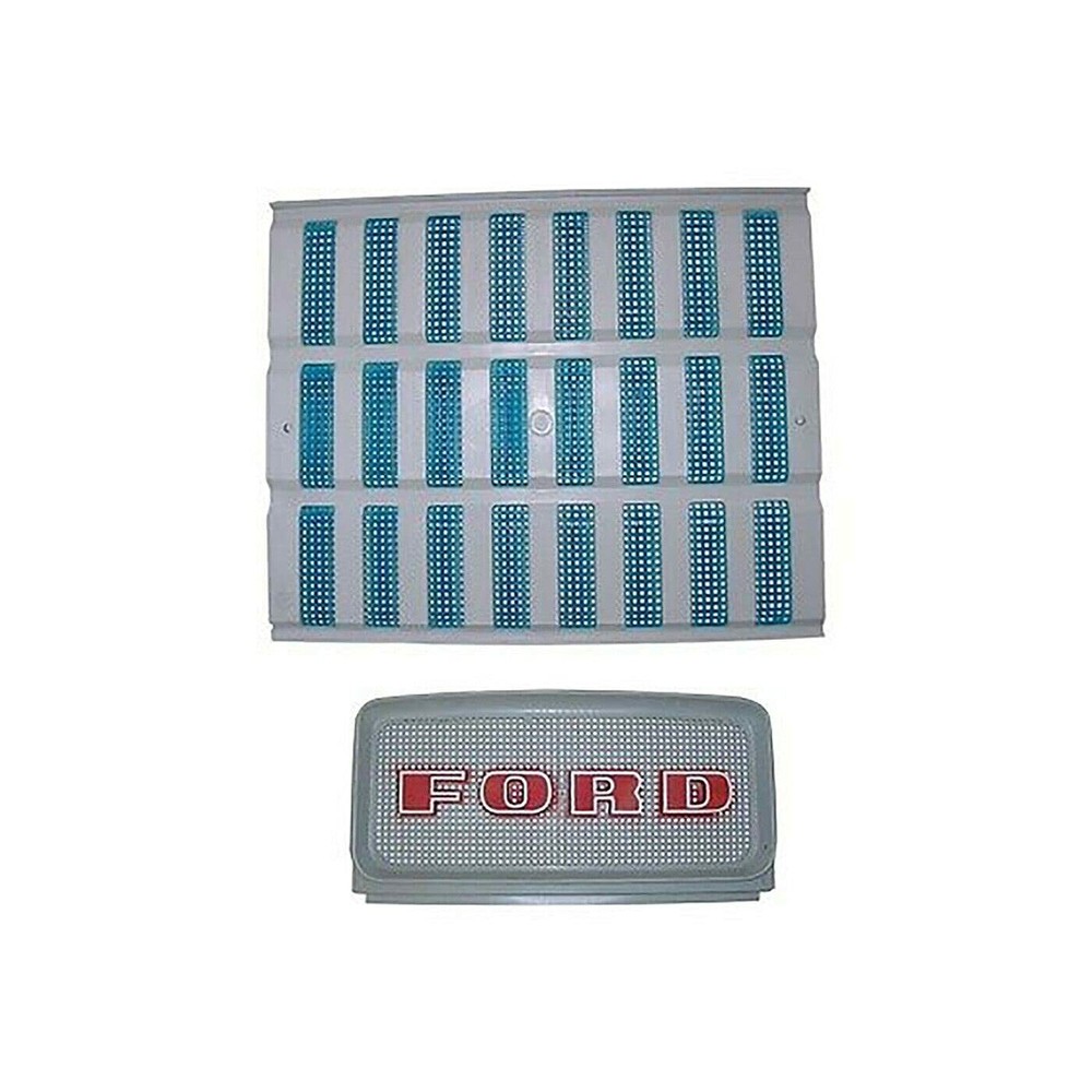 Upper & Lower Grill Set Fits Ford Tractor 2000 3000 4000 5000 D1NN8151A