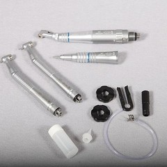Fit NSK Dental Standard Head High + Low Speed Handpiece E-Type Kit 4 Hole