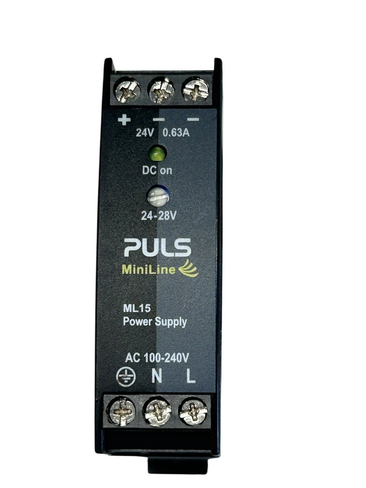 Puls MiniLine ML15.241 / ML15241 Power Supply Black DIN Rail 24-Volt AC/DC 15W