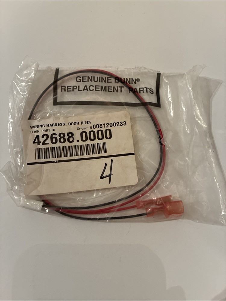 Bunn 42688.0000 WIRING HARNESS, DOOR (LED)