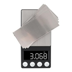 Shonan 4 Inch Nickel Sheets 15 Pcs Pure Nickel Strips Tabs For Nickel Electropla