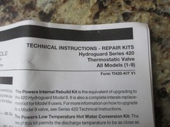 Powers Process Controls 227-339 Motor Replacement Kit, 65-115F – Hydroguard NIP