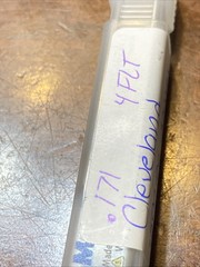 Cleveland .171” Diameter 4FLT .500LOC .375 Shank HS End Mill (D24)