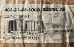 (50 Pcs ) Bernard Tregaskiss 403-20-45, Contact Tip .045″/1.2 mm, 🇺🇸💪