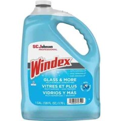 1 Gal Windex Glass & Multi-Surface Cleaner, 128 Oz Bottle