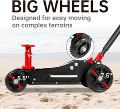 3 Ton Heavy-Duty Off-Road Hydraulic Jack for Trucks, SUVs, and ATVs