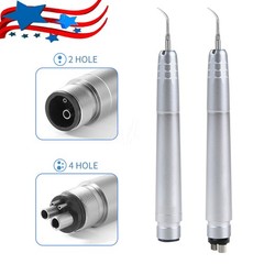 Dental Ultrasonic Air Perio Scaler Handpiece Hygienist 2 & 4-Holes 3 Tips