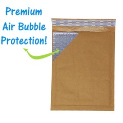 Brown Kraft 4×8, 5×9, 6×10, 8×12, 10×15 Padded Shipping Bubble Mailers Envelopes