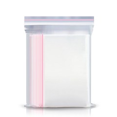 Clear, Mini Zip Lock Bags with Grip Seal – Durable & Reusable (Poly)
