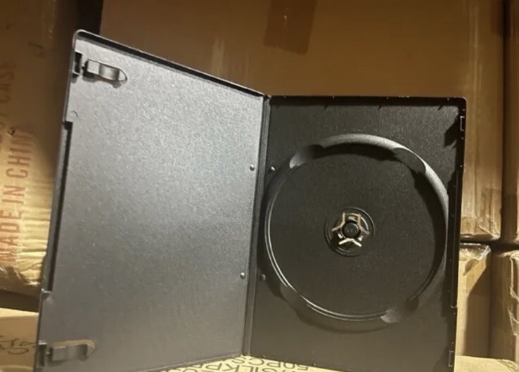 100 NEW TOP QUALITY BLACK SINGLE 7MM SLIM DVD CASES