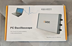 Brand New – Owon Virtual PC Based USB Oscilloscope VDS1022I Isolated 2CH 25MHz