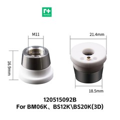 Laser Ceramic Holder Ring Original 28mm 32mm Ceramic Nozzle Holder for Raytools